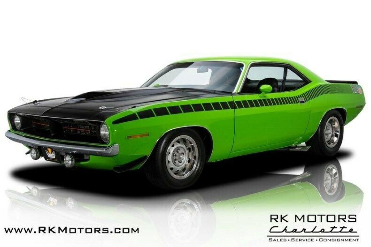 1970 Plymouth Barracuda Sassy Grass Hardtop 440 V8 3 Speed Automatic 1970 Plymouth Barracuda