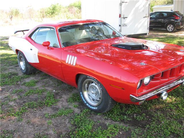 1970 plymouth Cuda 278 Miles RED 472 HEMI Automatic 1970 Plymouth Other --