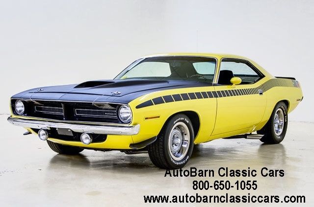 1970 Plymouth Cuda 33374 Miles Lemon Twist Yellow 340 ci 3-Spd Auto 1970 Plymouth Other --