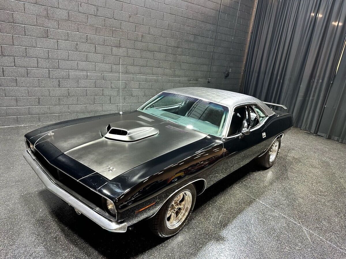 1970 Plymouth Cuda 426 HEMI F1 PROCHARGER BLACK CUDA MOPAR!! - photo 10