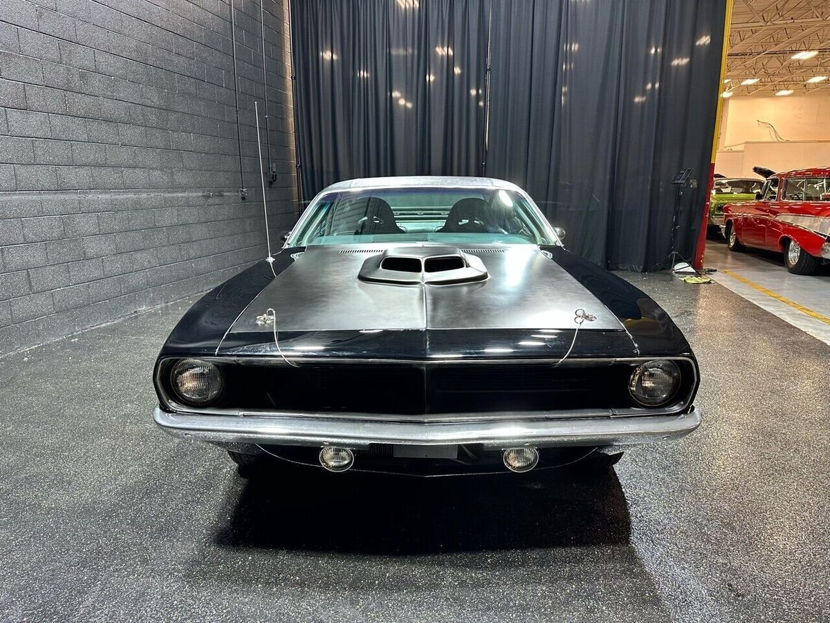 1970 Plymouth Cuda 426 HEMI F1 PROCHARGER BLACK CUDA MOPAR!! - photo 11