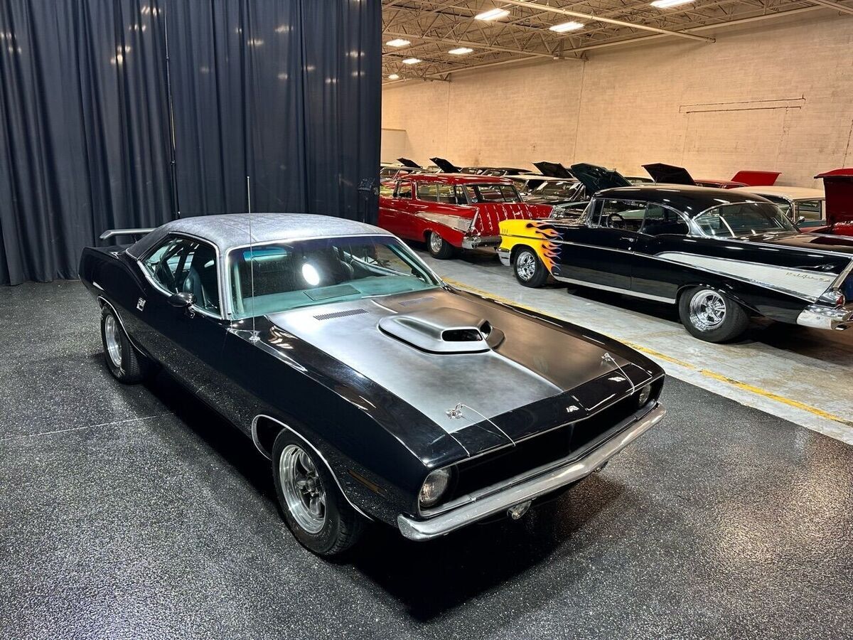 1970 Plymouth Cuda 426 HEMI F1 PROCHARGER BLACK CUDA MOPAR!! - photo 9