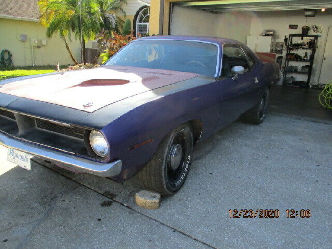 1970 PLYMOUTH CUDA 440 4 SPEED DANA TRACK PACK CAR PLUM CRAZY RARE BEAST. 1970 Plymouth Barracuda