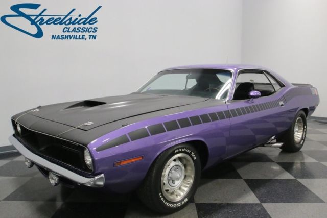 1970 Plymouth Cuda AAR 37982 Miles In Violet Coupe 340 V8 3 Speed Automatic 1970 Plymouth Other AAR