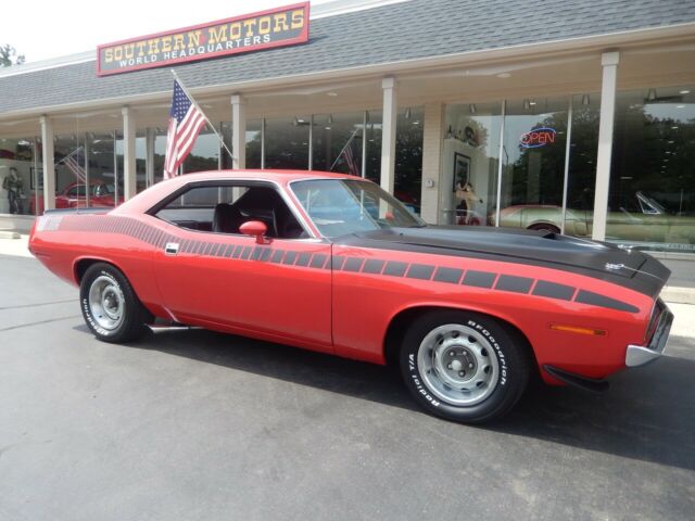 1970 Plymouth Cuda AAR Rallye red match#s 340 4 speed 1970 Plymouth Barracuda