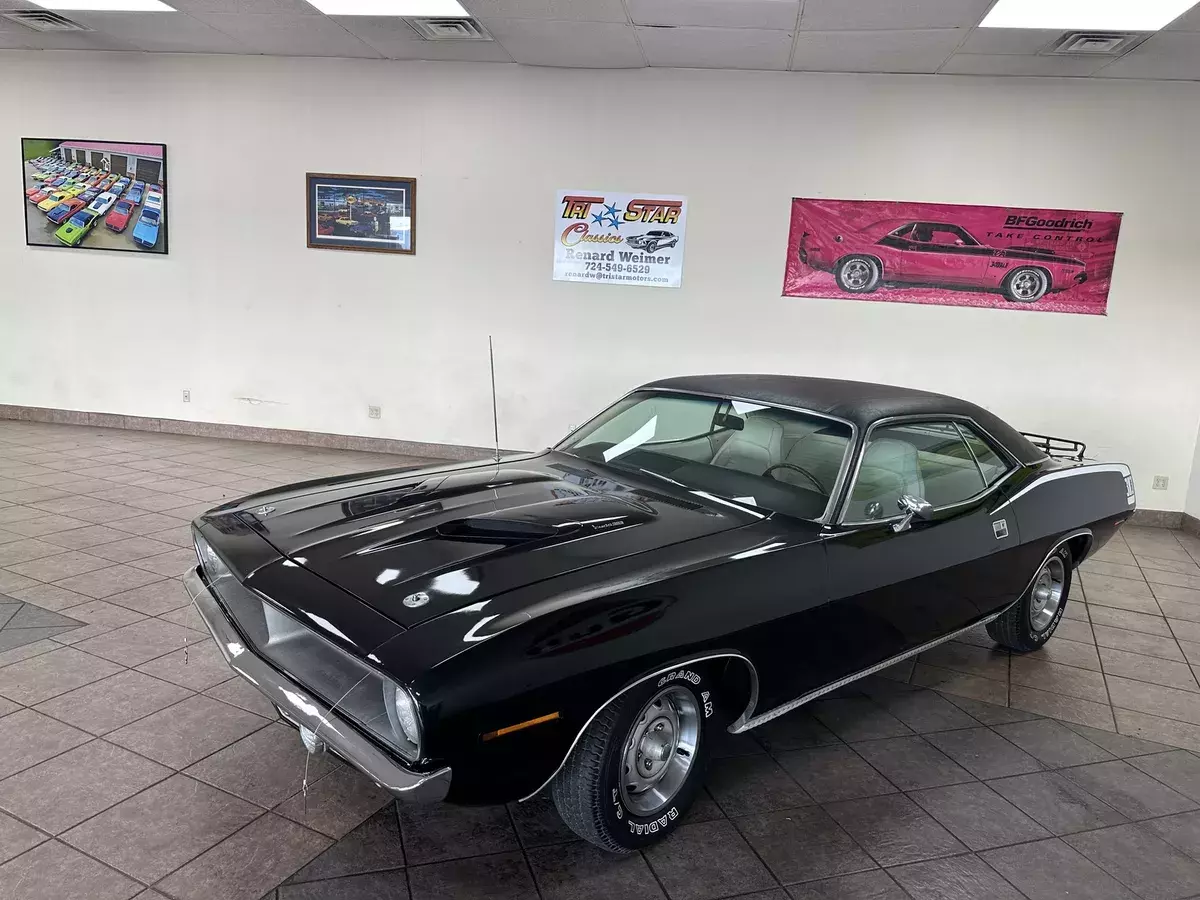 1970 Plymouth Cuda Black Metallic w/ 383 Numbers Matching & 727 1970 Plymouth Cuda