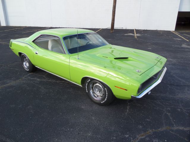 1970 PLYMOUTH CUDA - Real 383 Big Block 4-Speed 1970 Plymouth Barracuda Cuda