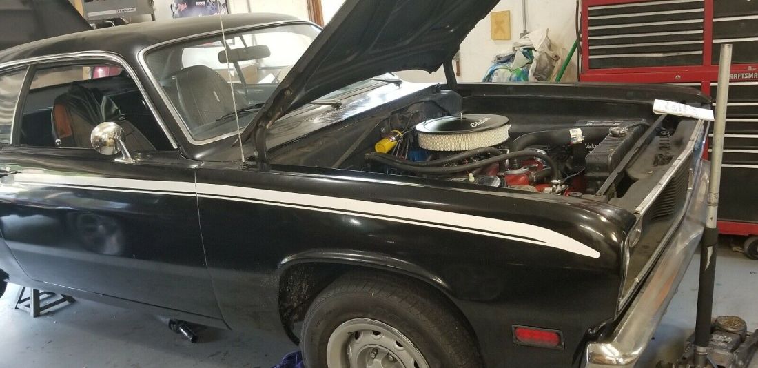 1970 Plymouth Duster 340 H code bucket seats with floor shift - photo 7