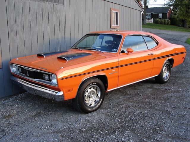 1970 Plymouth Duster factory 340 H-code #'s match real Vitamin C car show ready! 1970 Plymouth Duster 340 Duster