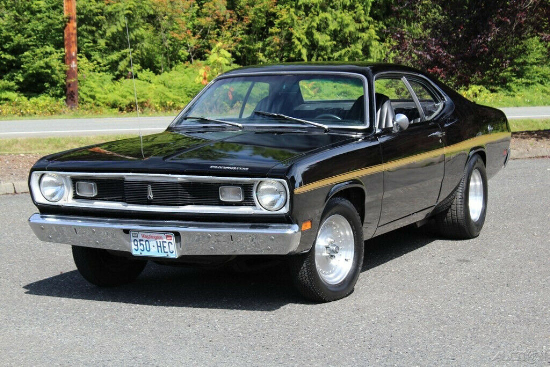 1970 Plymouth Duster Duster brother to Dodge Demon, Rally Gauges, disc Brakes - photo 2