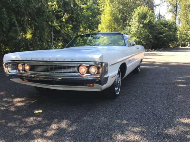 1970 plymouth fury 3 white convertible coupe excellent condition original 318 1970 Plymouth Fury Fury 3 convertible