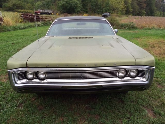 1970 Plymouth Fury III Sedan Green 25k ORIGINAL MILES 318 Auto Barn Find Project 1970 Plymouth Fury Fury III