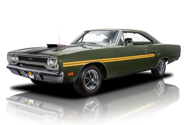 1970 Plymouth GTX 4561 Miles Ivy Green Metallic Hardtop 440 Super Commando V8 4 1970 Plymouth GTX --
