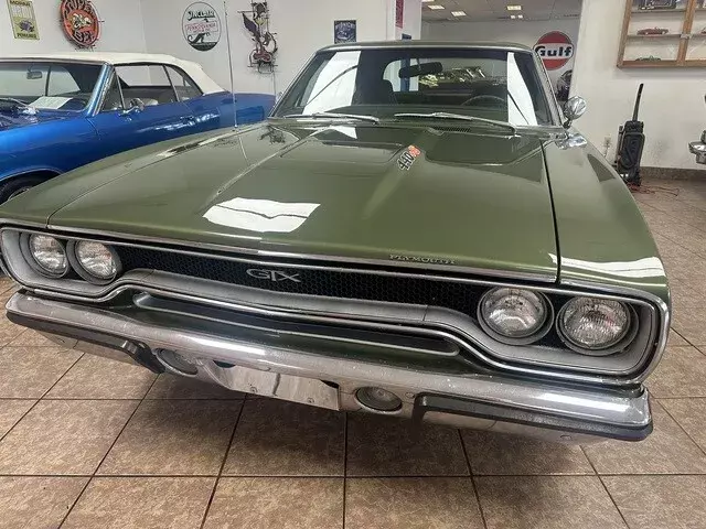 1970 Plymouth GTX Ivy Green Metallic Numbers Matching 440 & 1970 Plymouth GTX