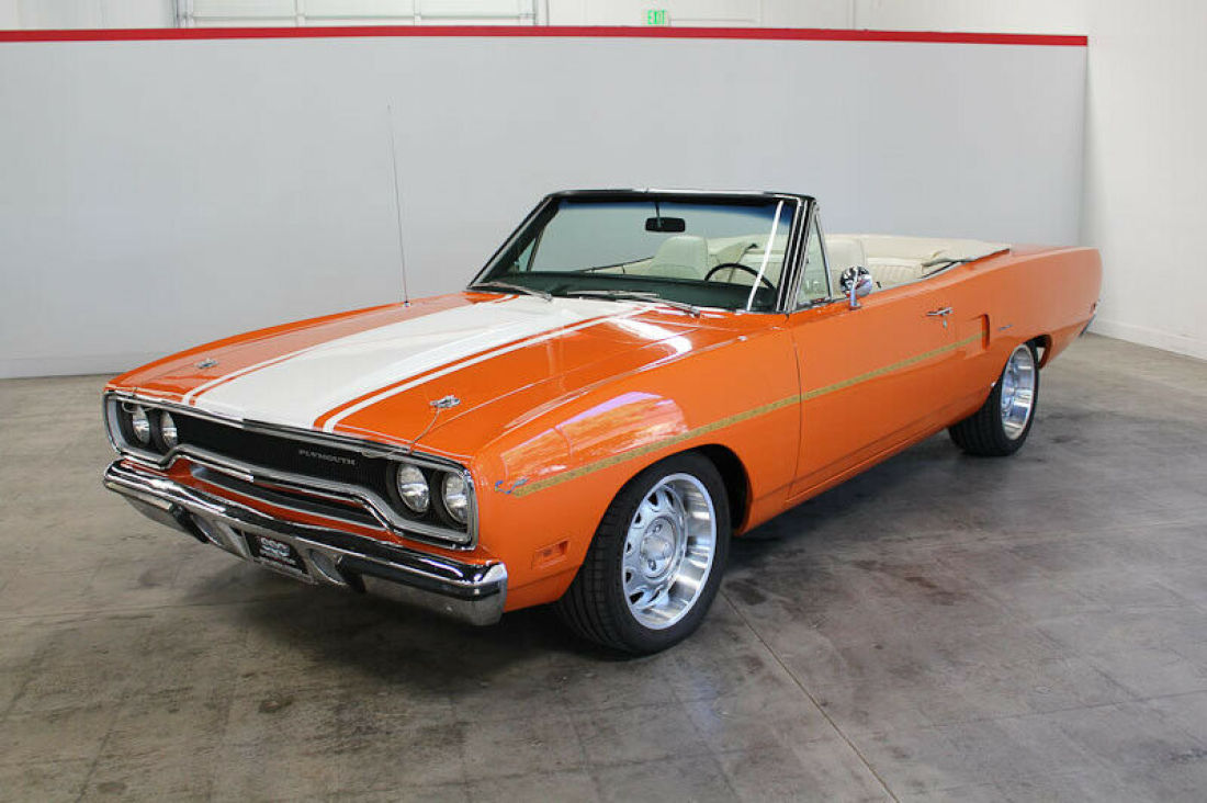1970 Plymouth Road Runner 84453 Miles Vitamin "C" Orange Convertible 1970 Plymouth Road Runner