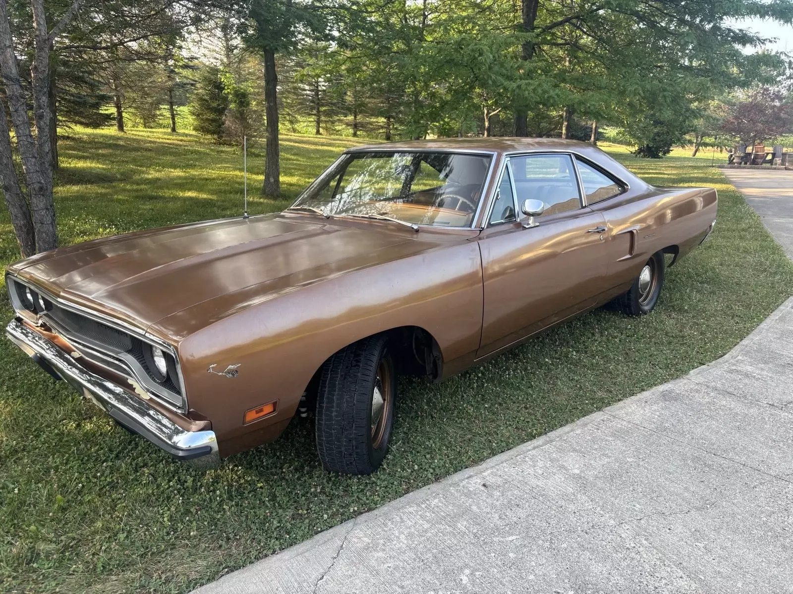 1970 Plymouth Road Runner Coupe Brown standard 1970 Plymouth Road Runner standard
