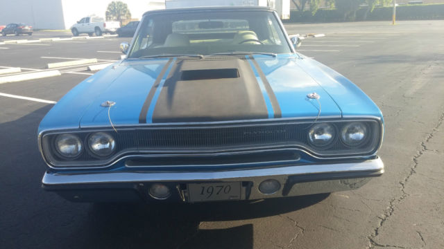 1970 Plymouth Roadrunner 7.2L 1970 Plymouth Road Runner COMPLETE RESTORATION