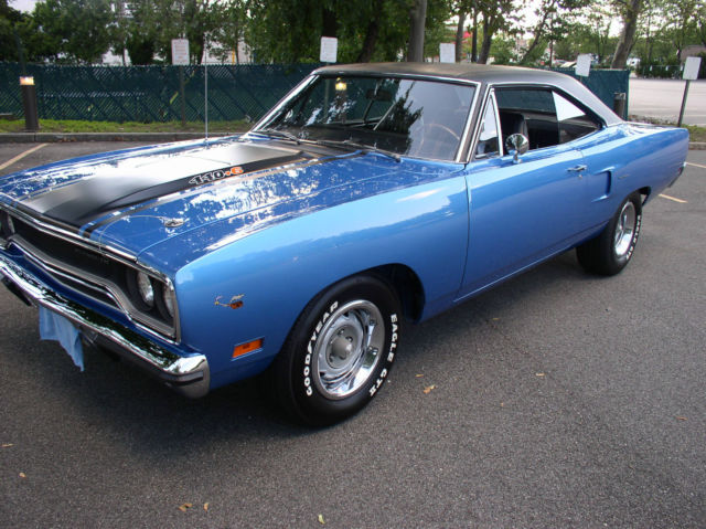 1970 Plymouth Roadrunner Hardtop 440+6 Factory V Code Six Barrel N96 Air Grabber 1970 Plymouth Road Runner