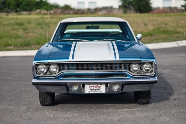 1970 Plymouth Road Runner Matching Numbers Engine B5 Blue Frame off Restored - photo 10