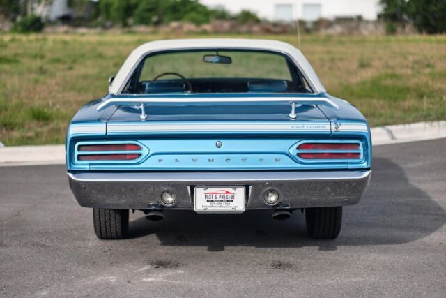 1970 Plymouth Road Runner Matching Numbers Engine B5 Blue Frame off Restored - photo 5