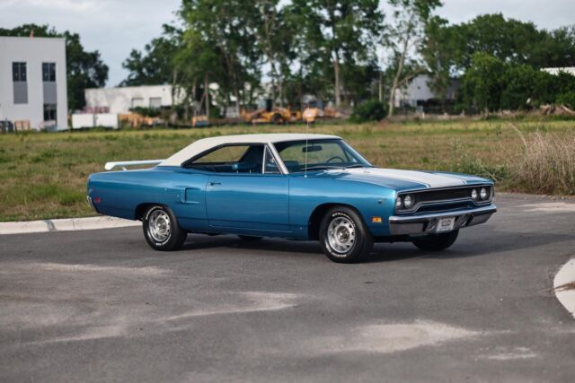 1970 Plymouth Road Runner Matching Numbers Engine B5 Blue Frame off Restored - photo 9