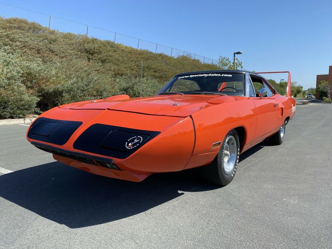 1970 Plymouth Superbird 71468 Miles Orange Hardtop Automatic 1970 Plymouth Superbird
