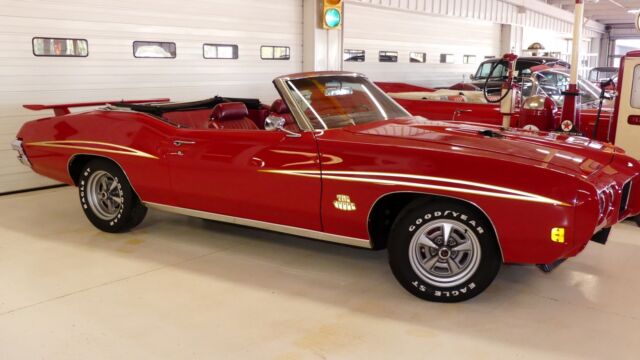 1970 Pontiac GTO 12672 Miles Red 2 Door Convertible 400 Automatic 1970 Pontiac GTO --