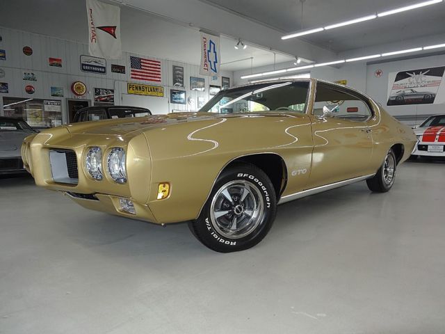 1970 PONTIAC GTO 2 Owner Car Numbers Match 400 V8 FACTORY AC Frame Off Restored 1970 Pontiac GTO