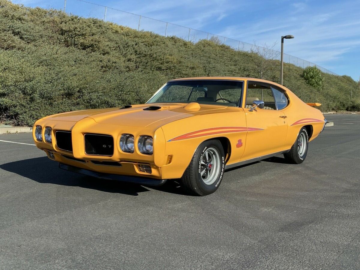 1970 Pontiac GTO 45067 Miles Judge Orange Hardtop Automatic 1970 Pontiac GTO