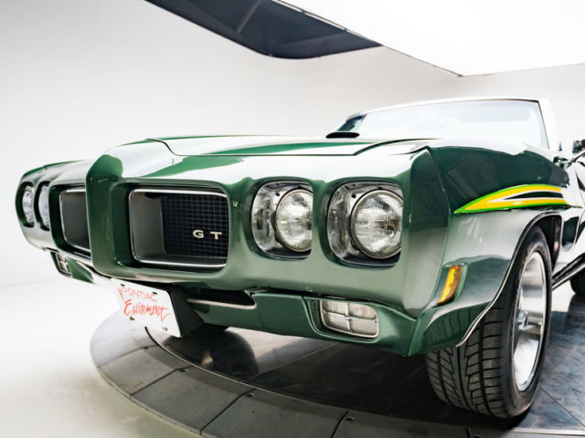 1970 Pontiac GTO 455 Ram Air III V8 4 Speed Manual Convertible Pepper Green 1970 Pontiac GTO --