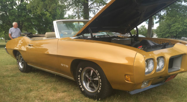 1970 Pontiac GTO CONVERTIBLE 242 REAL GTO CONV P/T P/W PDB P/S HOOD TAC 400 AUTO 1970 Pontiac GTO 1970 GTO 242 CONV POWER TOP WINDOWS PDB PS FUN CAR