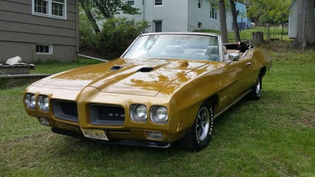 1970 Pontiac GTO 1970 GTO 242 CONV POWER TOP WINDOWS PDB PS FUN CAR - photo 2