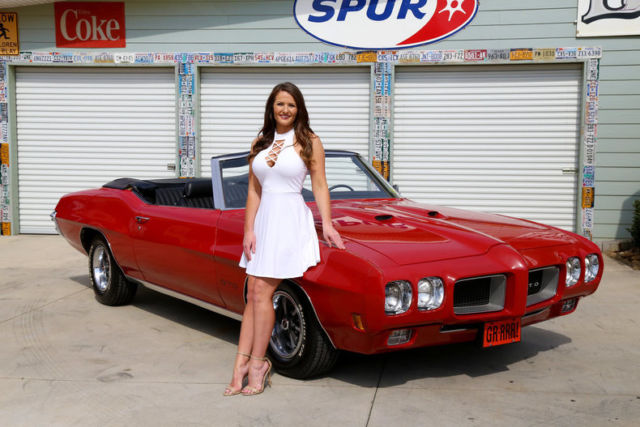 1970 Pontiac GTO Convertible Matching #s 400 1Family Owned Low Mileage PHS Docs 1970 Pontiac GTO