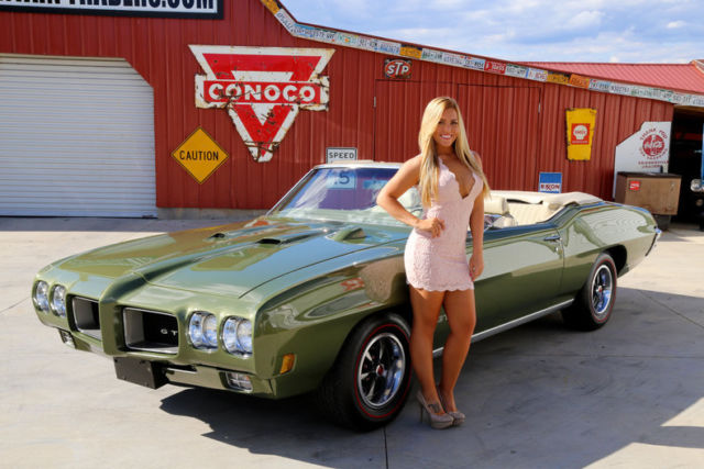 1970 Pontiac GTO Convertible #s Matching 400 Power Steering Power Top Automatic 1970 Pontiac GTO