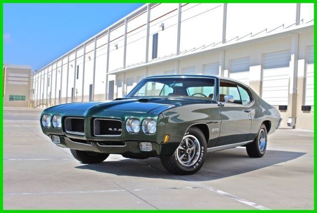 1970 Pontiac GTO Coupe Automatic V8 400-4V 1970 Pontiac GTO - Frame-On Restoration / Rare Time Capsule!!!
