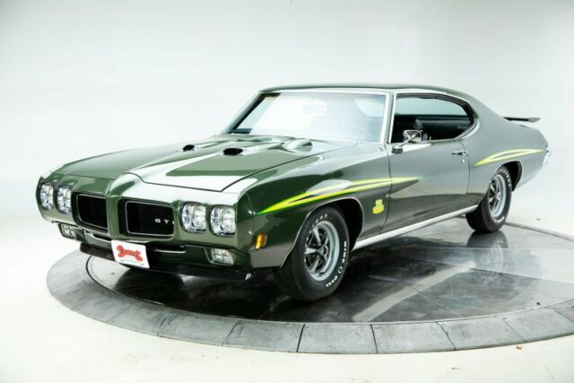 1970 Pontiac GTO Judge 400 Ram Air III V8 3 Speed Automatic Hardtop Pepper Green 1970 Pontiac GTO Judge