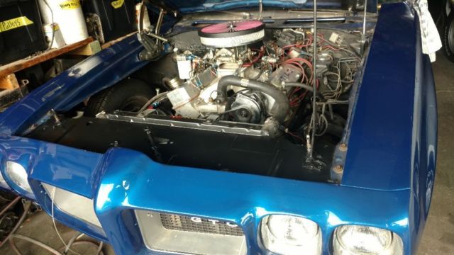 1970 Pontiac GTO lemans 400 round port alum. Heads street n strip 550 hp.ready 1970 Pontiac GTO Gto