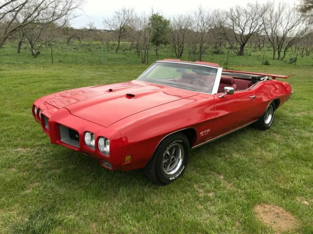 1970 Pontiac GTO One of 241 455 Convertibles, A/C, PS, PB 21635 Miles Cardinal R 1970 Pontiac GTO One of 241 455 Convertibles, A/C, PS, PB