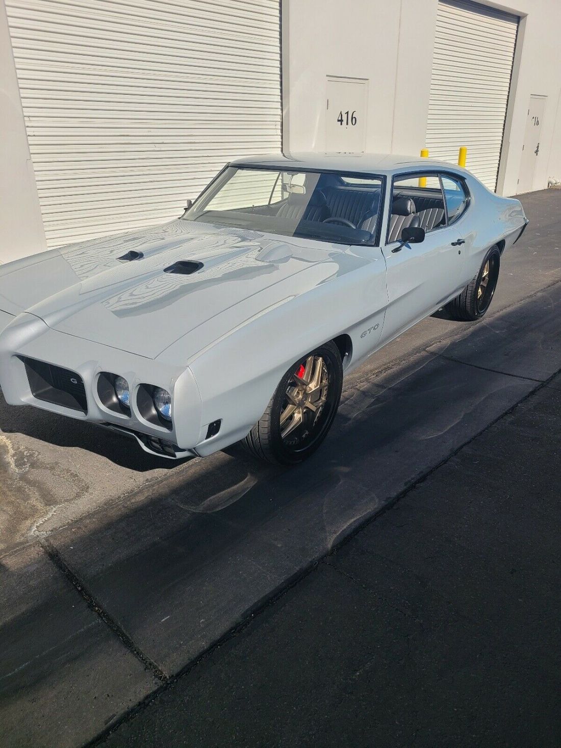1970 Pontiac GTO Ram Air Coupe Grey RWD Manual cement 1970 Pontiac GTO Ram Air cement