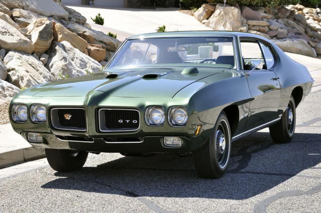 1970 PONTIAC GTO RAM AIR IV 4-SPEED All Numbers Matching! CONCOURS GOLD Champion 1970 Pontiac GTO Ram Air IV