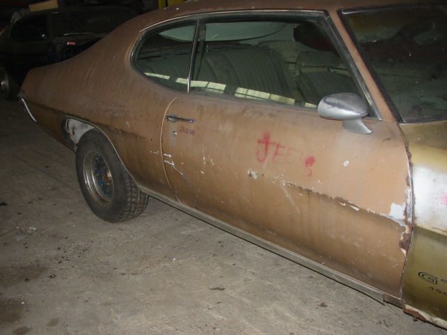 1970 PONTIAC GTO ROLLING BODY-ORIGINAL PHS DOCUMENTS 400 AUTO-AIR POSI 1970 Pontiac GTO