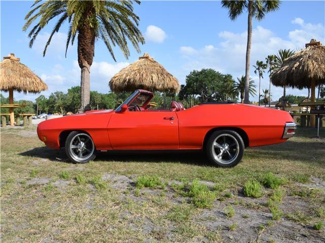 1970 Pontiac Le Mans Convertible Red 1970 Pontiac Le Mans Convertible