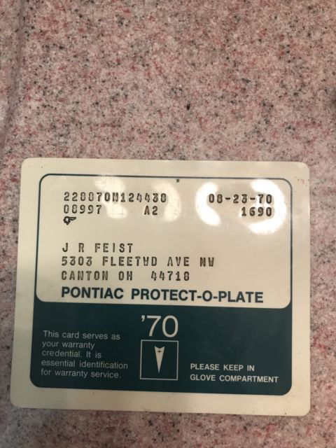 1970 Pontiac Firebird - photo 12