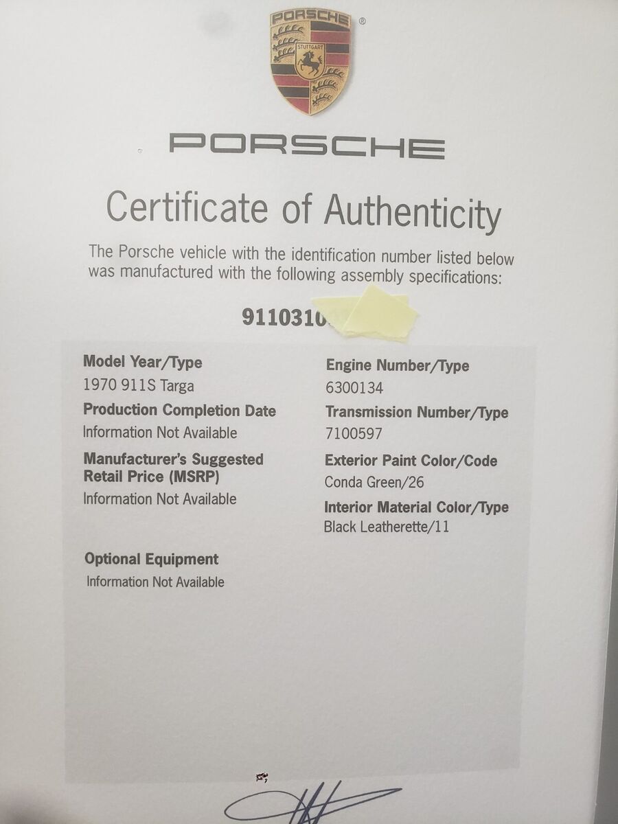 1970 Porsche 911 - photo 13