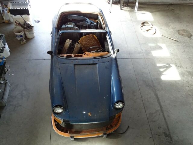 1970 Porsche 911E Restoration Project 1970 Porsche 911 black Vynal