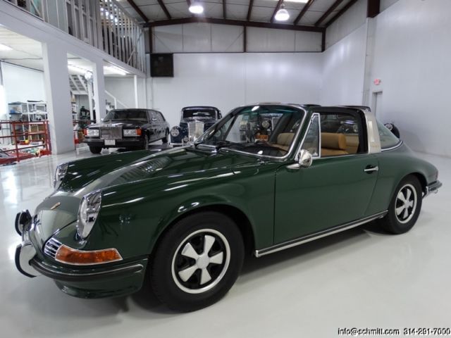 1970 PORSCHE 911E TARGA, ORIGINAL MATCHING #S ENGINE! U.S. MODEL! 1970 Porsche 911 E Targa, ONE OF ONLY 933 BUILT!
