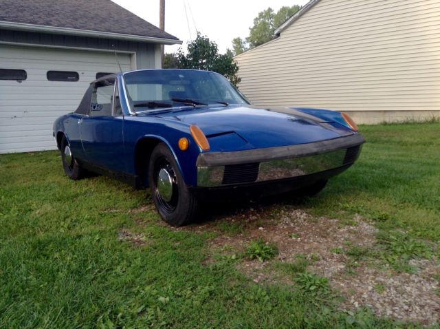 1970 Porsche 914 1.7l barn find 1970 Porsche 914