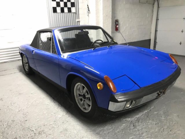 1970 Porsche 914 Blue 1.7L Engine Rust Free Great Driver 1970 Porsche 914