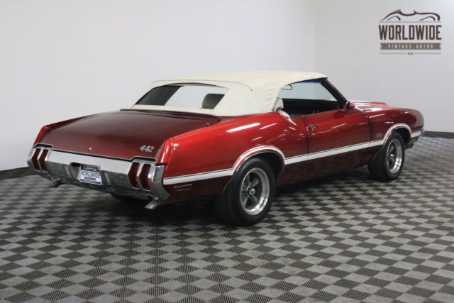 1970 Oldsmobile 442 CONVERTIBLE. 455 V8. TRIBUTE. RESTORED! - photo 12