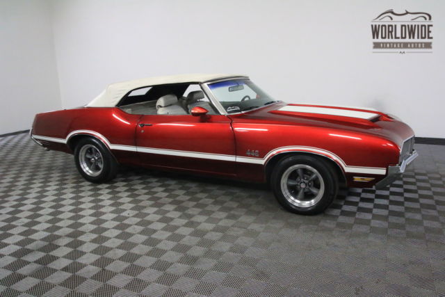 1970 Oldsmobile 442 CONVERTIBLE. 455 V8. TRIBUTE. RESTORED! - photo 6